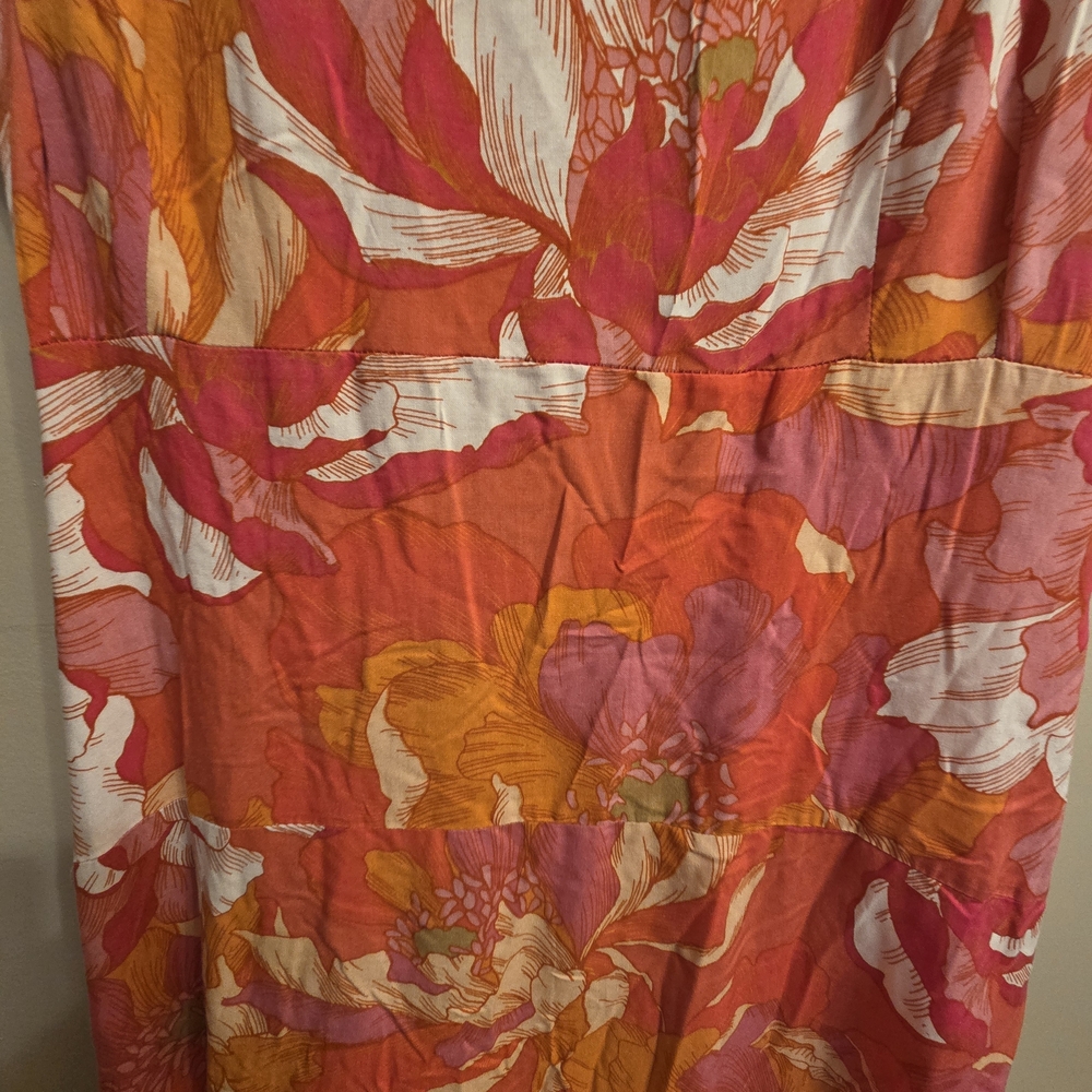 Vince Camuto Floral Maxi Dress. NWT 1X - Picture 2 of 7